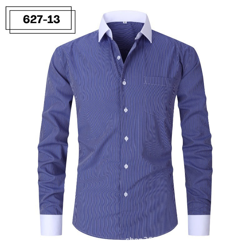 Camicia a righe da uomo