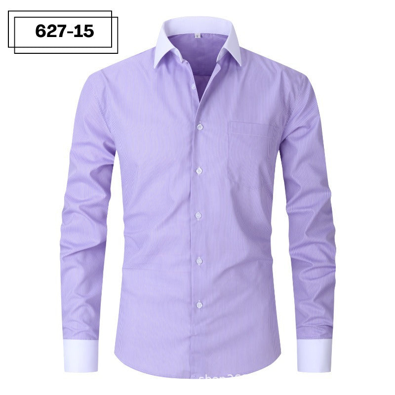 Camicia a righe da uomo