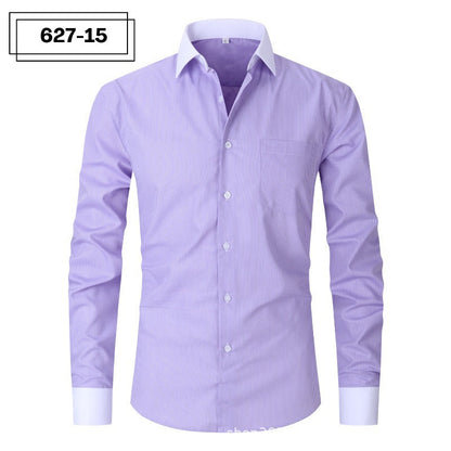 Camicia a righe da uomo
