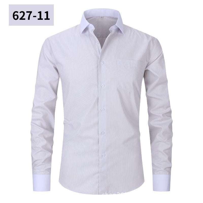 Camicia a righe da uomo
