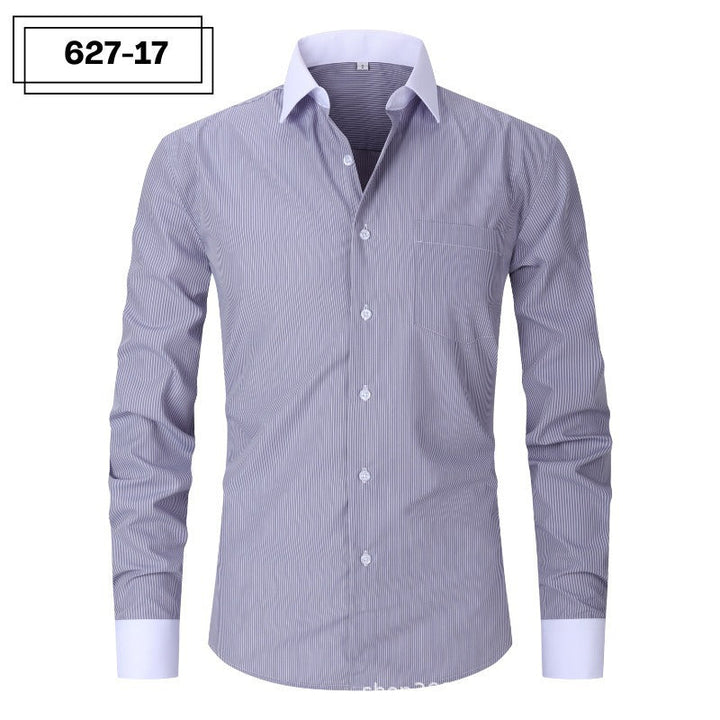 Camicia a righe da uomo