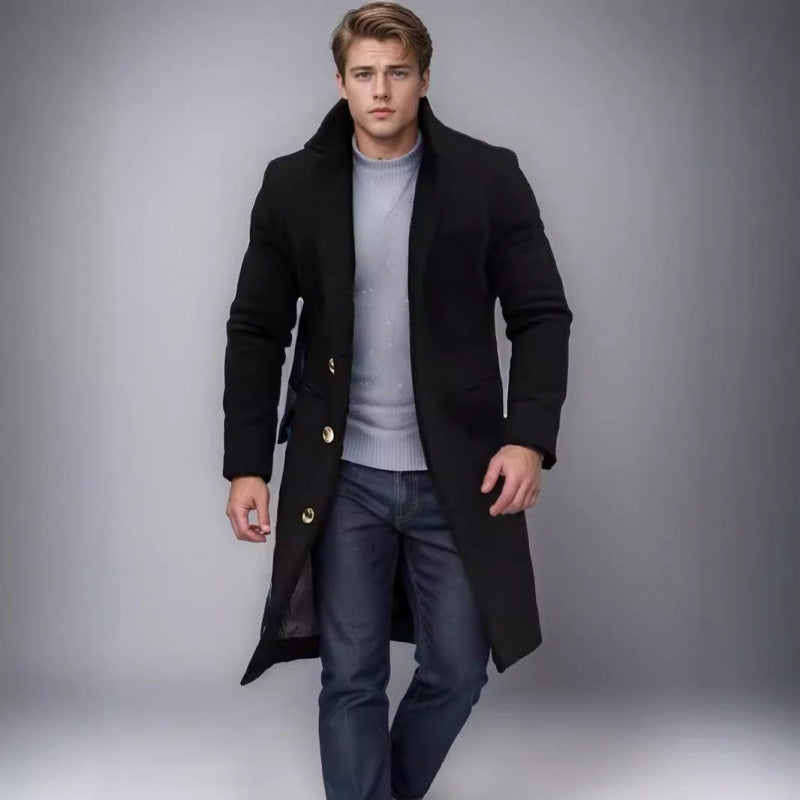 Cappotto invernale di media lunghezza