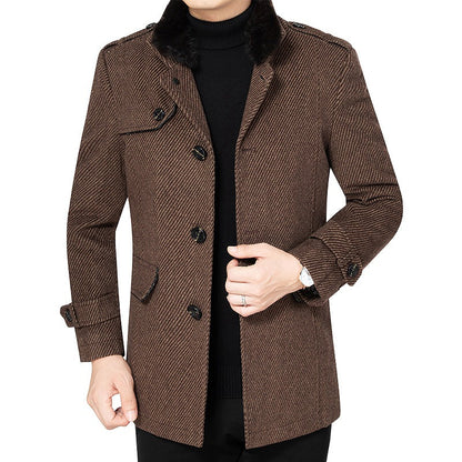 Cappotto di lana con bottoni