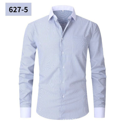 Camicia a righe da uomo