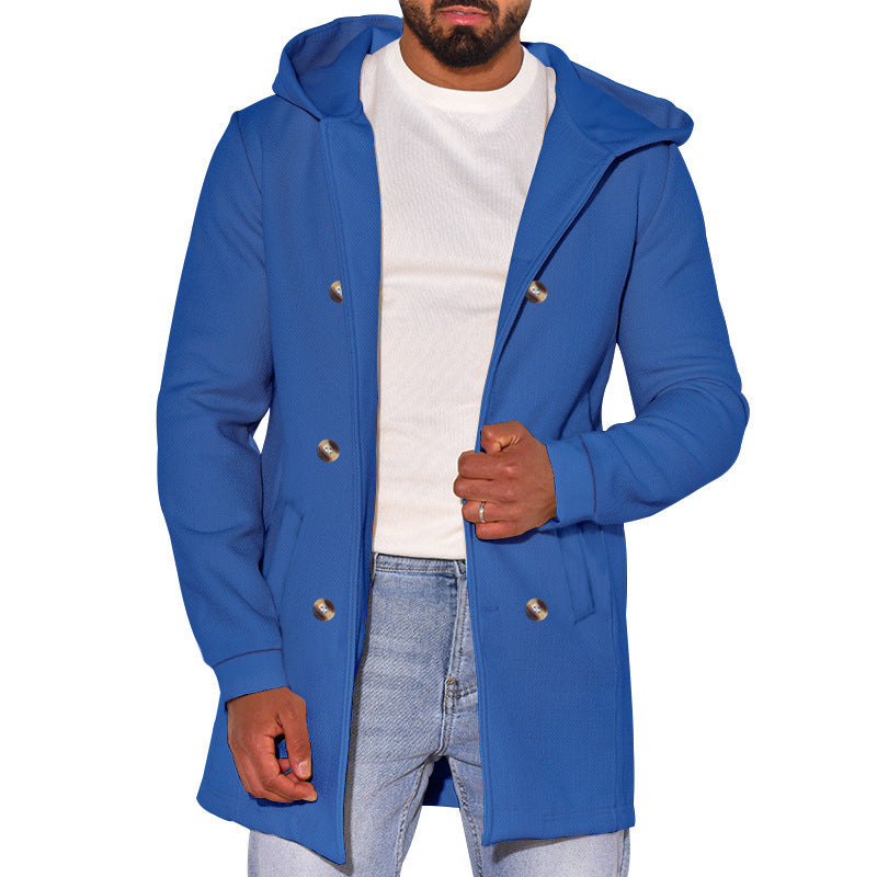 Cappotto versatile in lana Trench da uomo