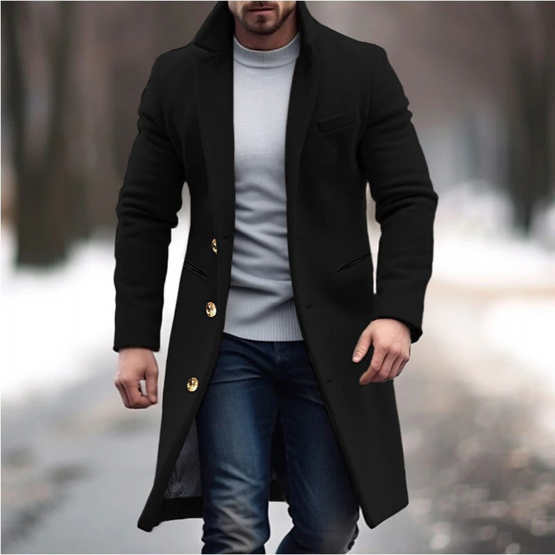Cappotto invernale di media lunghezza