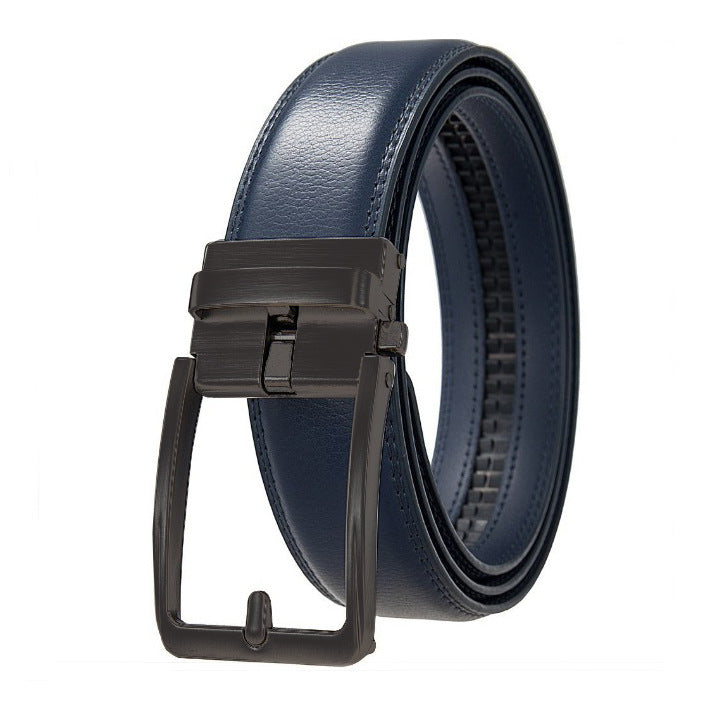 Cintura in pelle con fibbia in vari colori