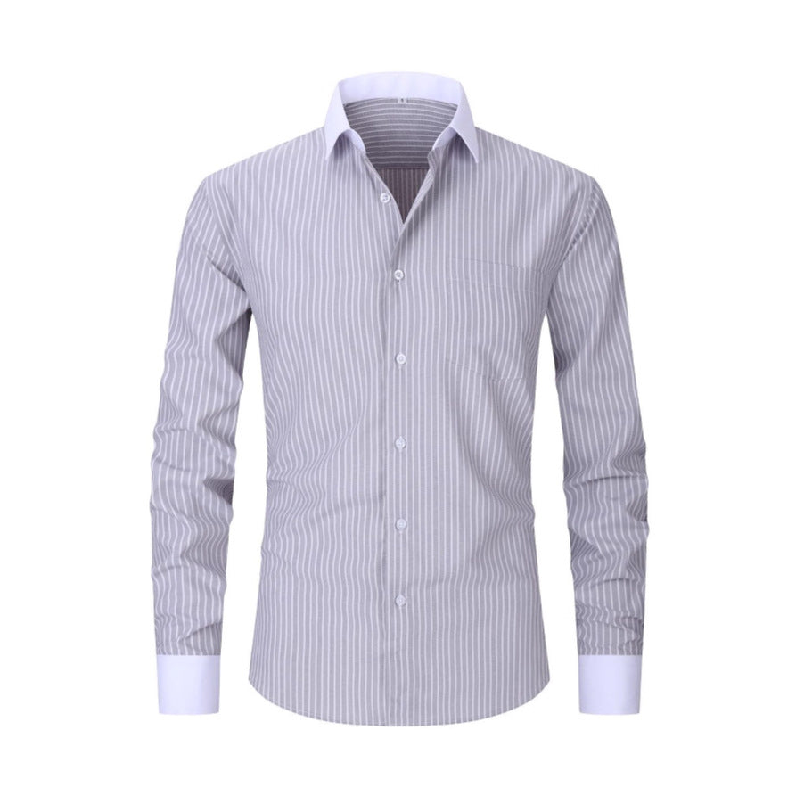 Camicia a righe da uomo