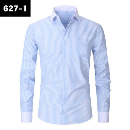Camicia a righe da uomo