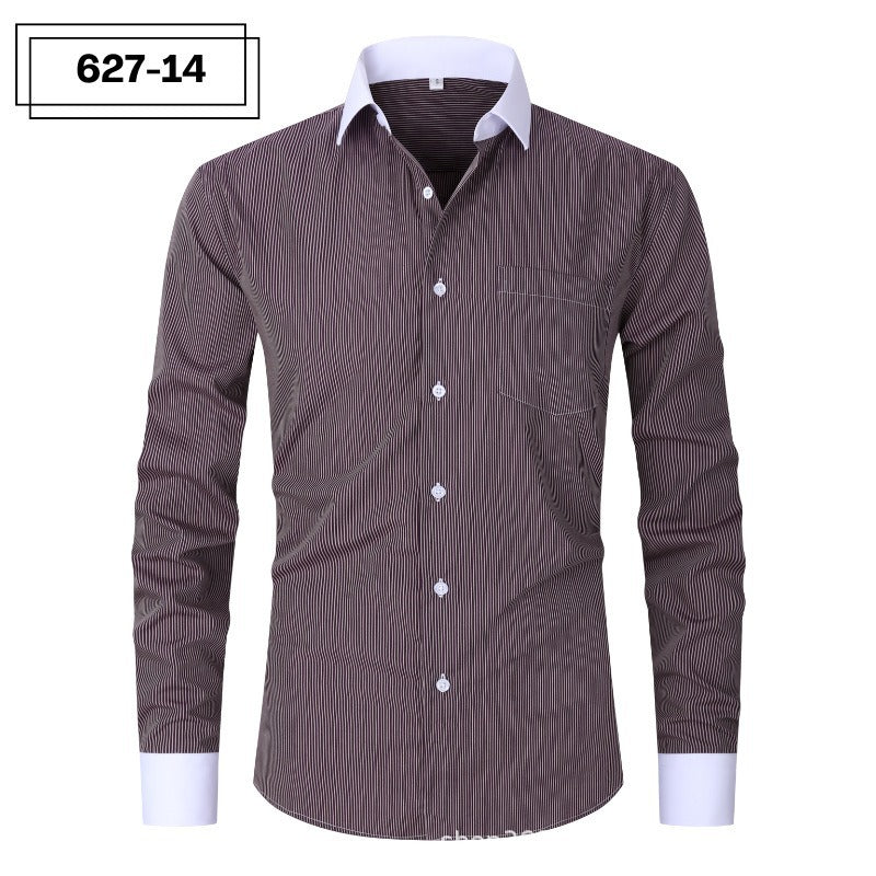 Camicia a righe da uomo