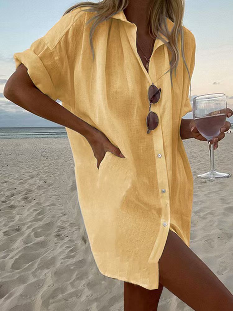 Camicia in cotone casual