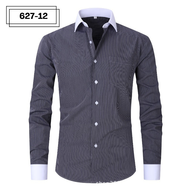 Camicia a righe da uomo