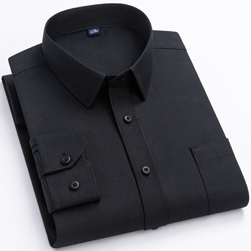 Camicia a maniche lunghe in cotone