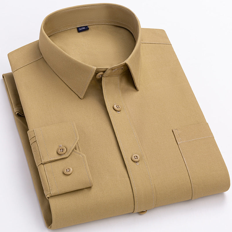 Camicia a maniche lunghe in cotone