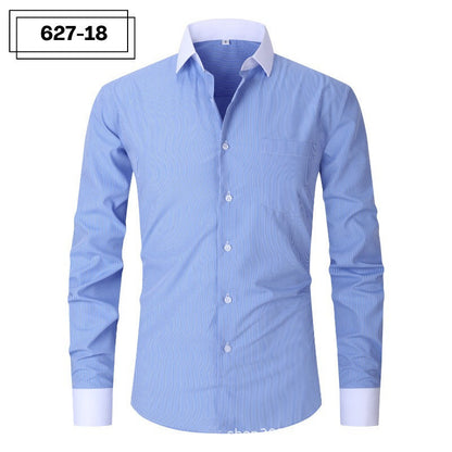 Camicia a righe da uomo