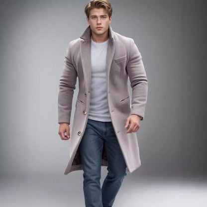 Cappotto invernale di media lunghezza