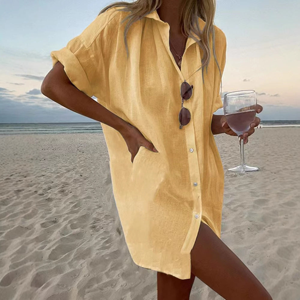 Camicia in cotone casual